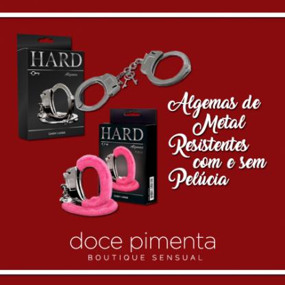 Algemas de Metal com Pelúcia