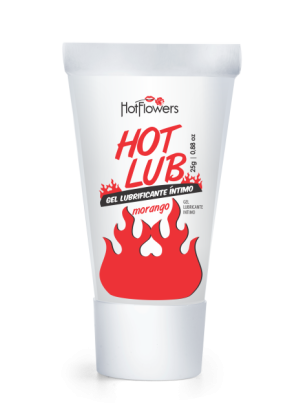 Hot Lub Lubrificante Morango com Aquecimento