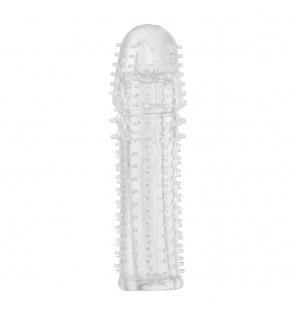 Capa Peniana com Textura e Extensora Silicone