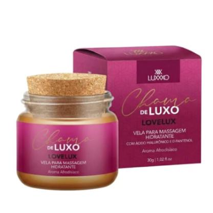 Vela Para Massagem Chama De Luxo - Luxxxo