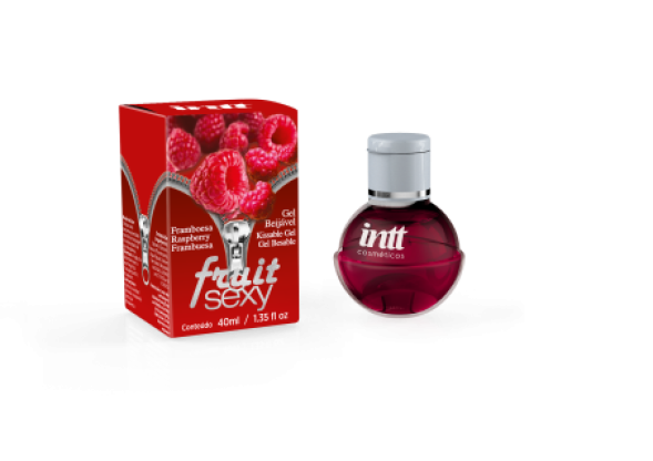 Gel Beijável Fruit Sexy sabor Framboesa - Intt