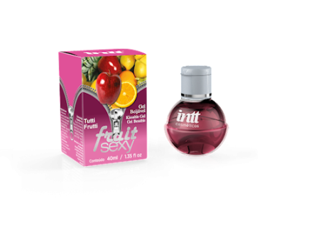 Gel Beijável Fruit Sexy sabor Tutti Frutti - Intt