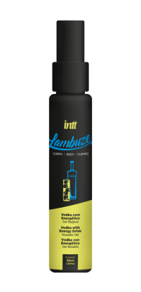 Lambuze Gel Beijável para Massagem sabor Vodka com Energético