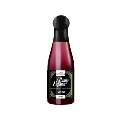 Banho e Espuma Sabonete Líquido Vinho 50ml